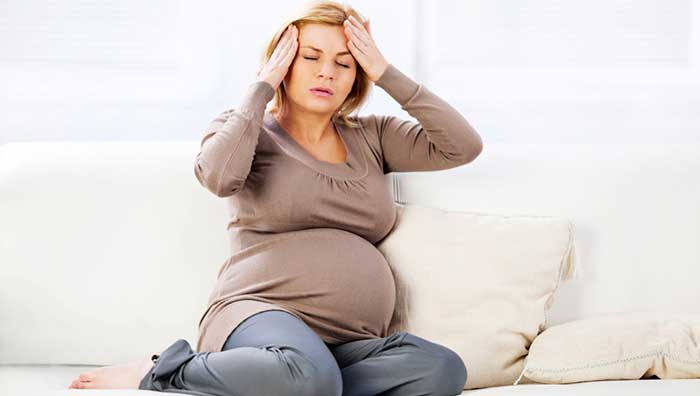 мигрень у беременной женщины